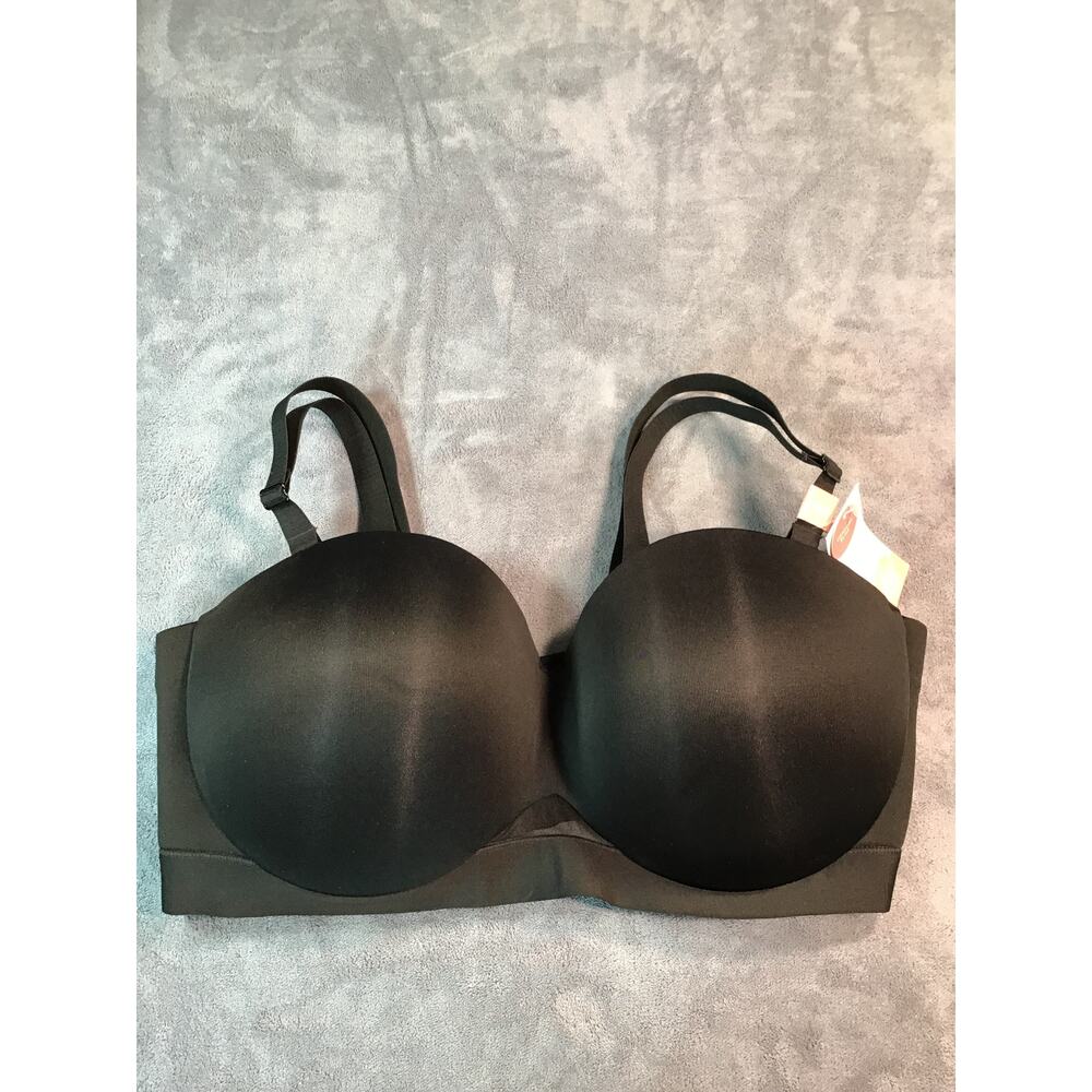 NWT Cacique Comfort Bliss Strapless Bra Multi-Way Lightly Lined 40DDD Plus Size
